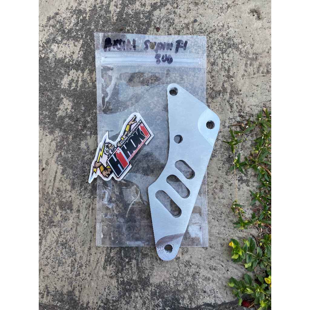Breket Kaliper Brembo Bigpot 4P Axial Supra X 125 Fi injeksi Revo Fit Revo Lama Revo Fi 300mm