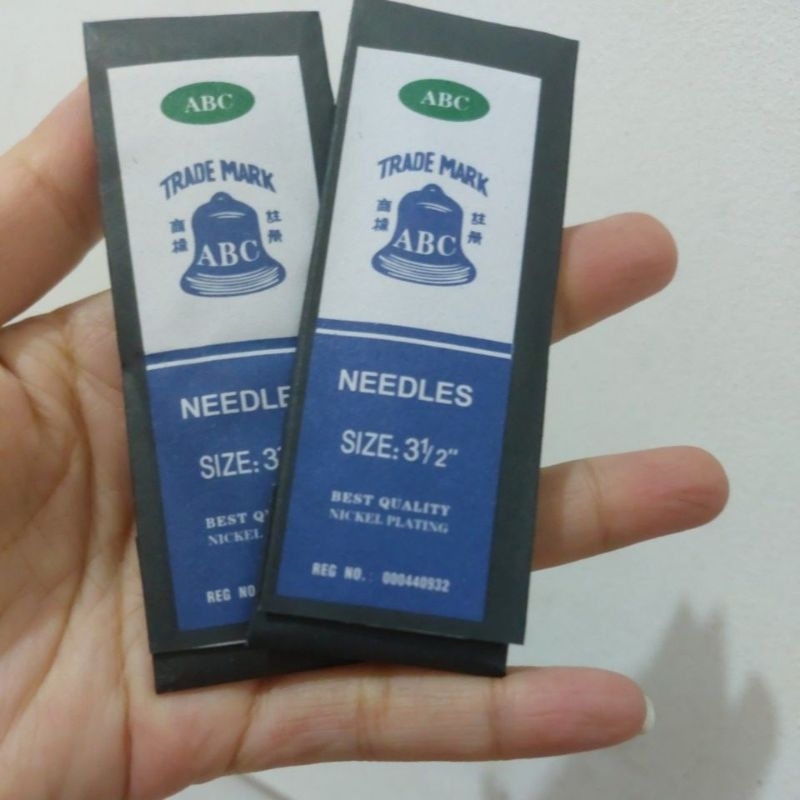 Jarum / Jarum Kasur Perbungkus/ Jarum Layar / Jarum Jahit Panjang