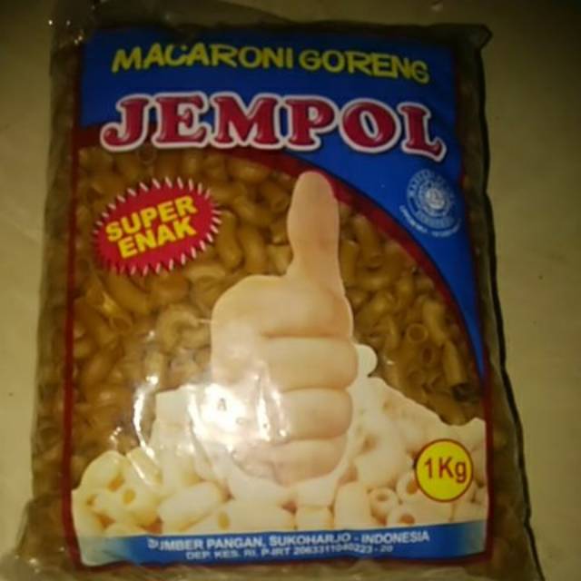 

Jempol Makaroni 1Kg