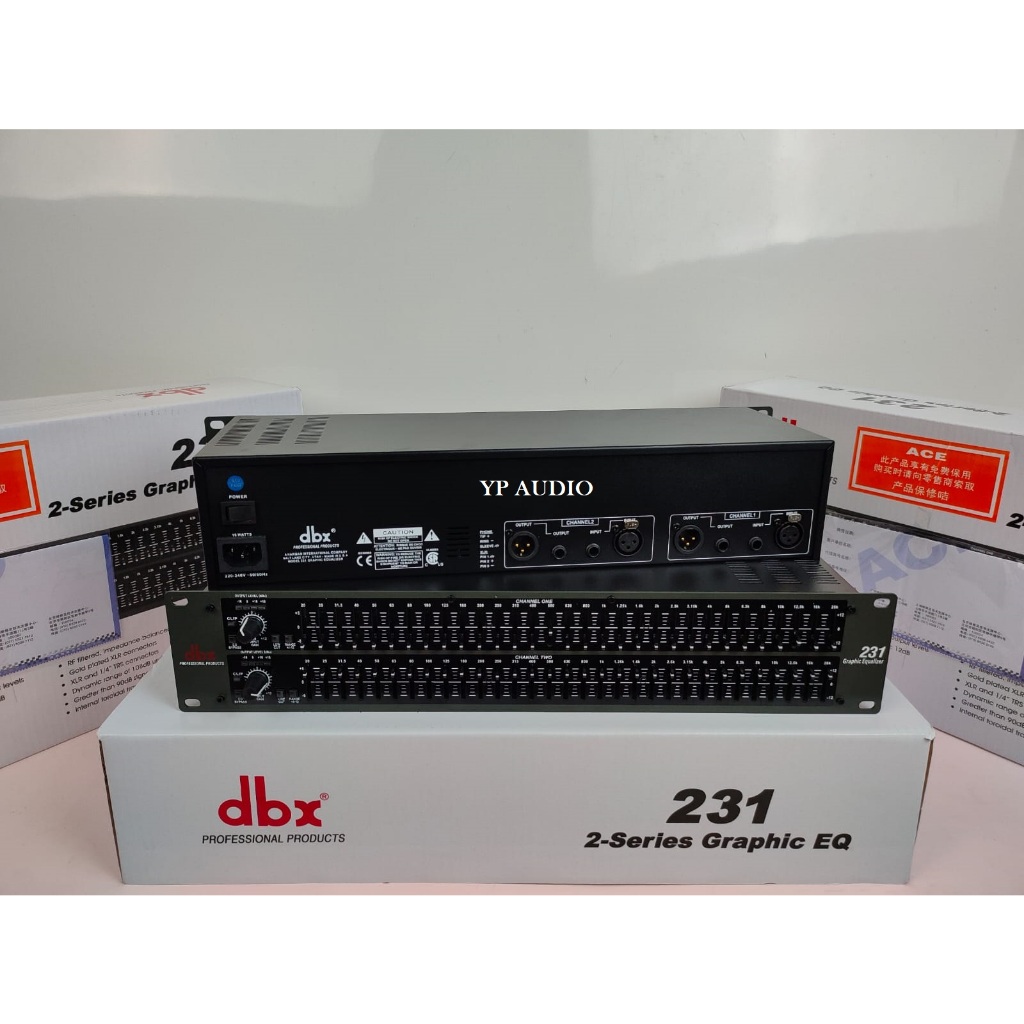 EQUALIZER DBX 231 (2x31 channel) -/DBX 231/ DBX 231