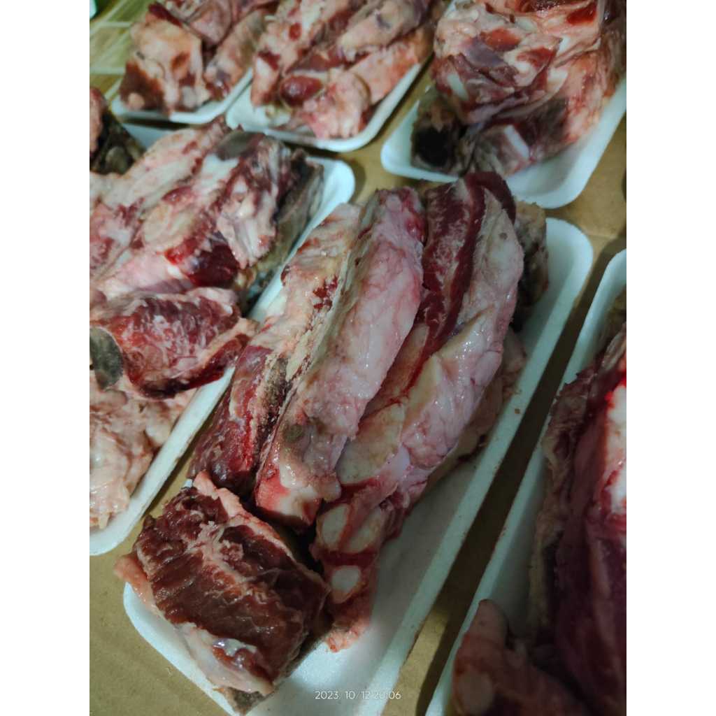 

IGA Neckbone 500 Gram atau Tulang Leher Sapi- Iga Bagian Leher (Motong Sendiri)