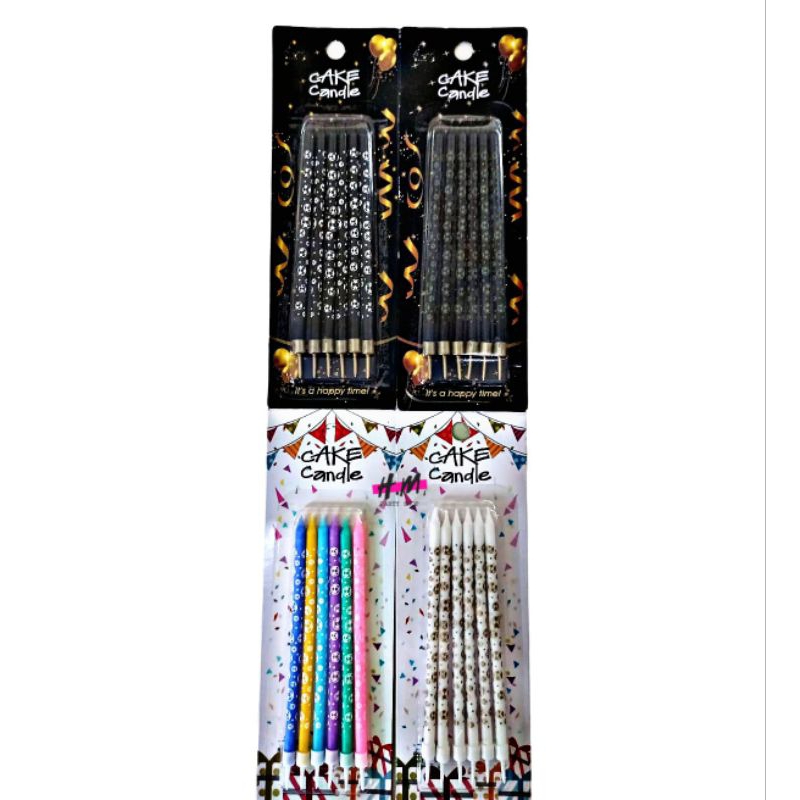 LILIN ULANG TAHUN MOTIF BOLA | CAKE CANDLE PESTA ULANG TAHUN