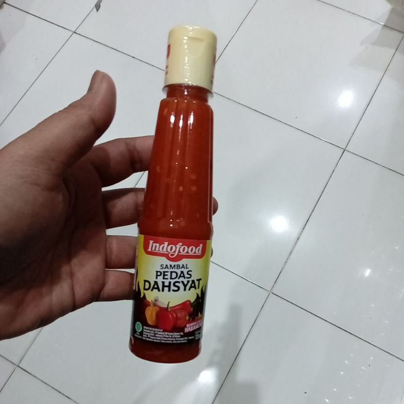 

Mahbubah - Indofood 135 ml Sambal Pedas Dahsyat