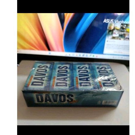 

Perment Davos Pappermint lux biru isi 20 pcs /permen papermint jadul