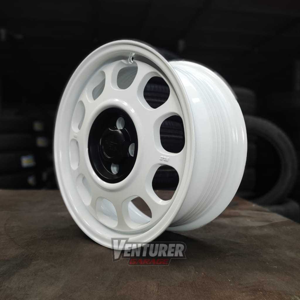 HSR WHEEL TIPE KLG RING 16 PCD 4X100 VELG MOBIL BRIO MOBILIO DLL