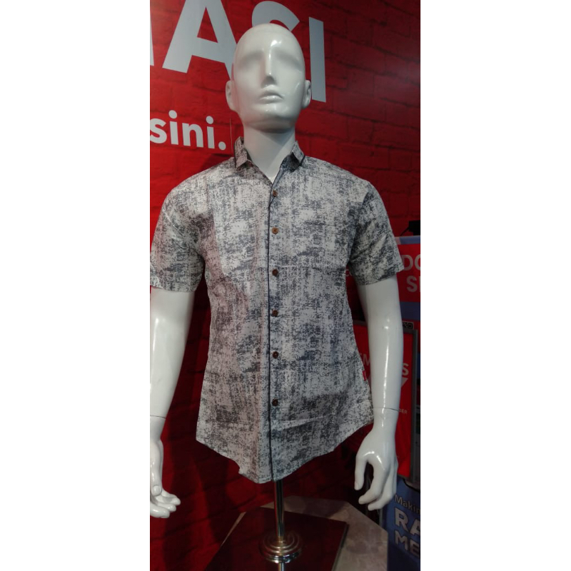 KEMEJA PRIA MOTIF MURAH CAESAR