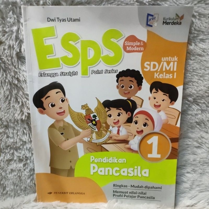 esps pendidikan pancasila kelas 1 sd kurikulum merdeka
