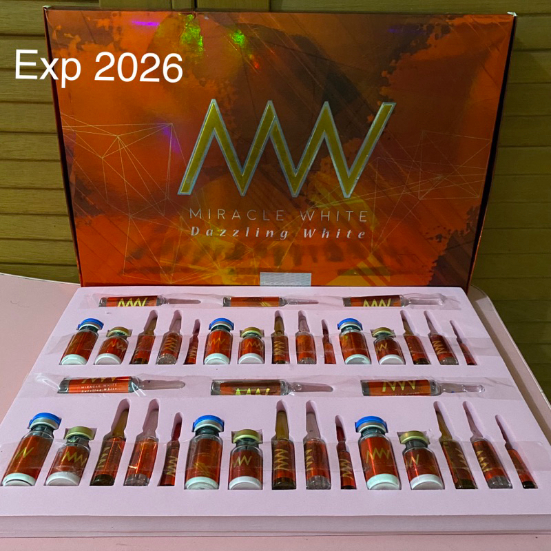 MW dazzling white merah Miracle white merah