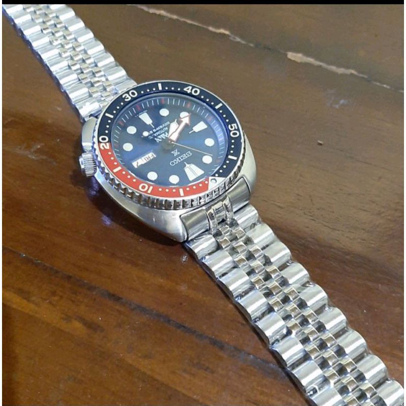 tali jam tangan rantai jubilee bracelet for seiko turtle