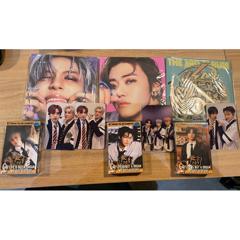 Album ISTJ NCT Dream Sealed New Jaemin Jeno Haechan Japan Digipack QR Mumo PC Jenle Renminhyuck Mark