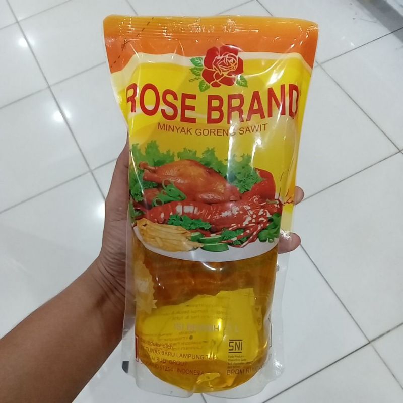 

Rose Brand 1 Liter Minyak Goreng Refil