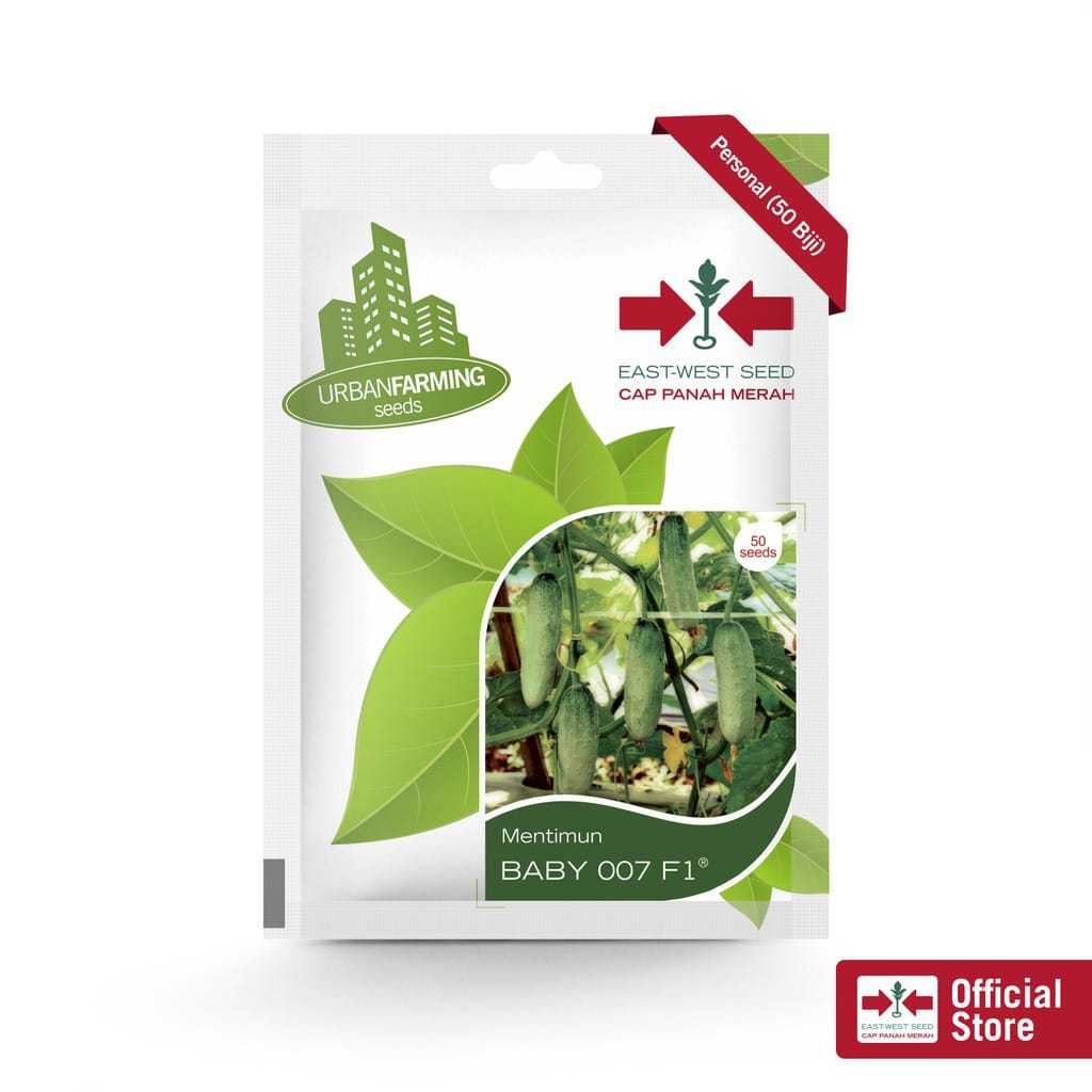 Benih Bibit Mentimun Baby 007 F1 Cap Panah Merah