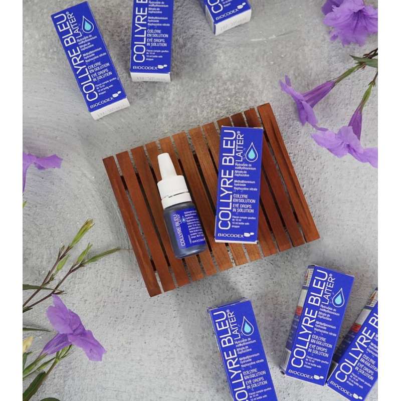 Collyre Bleu Laiter/Tetes mata Collyrebleu share in jar