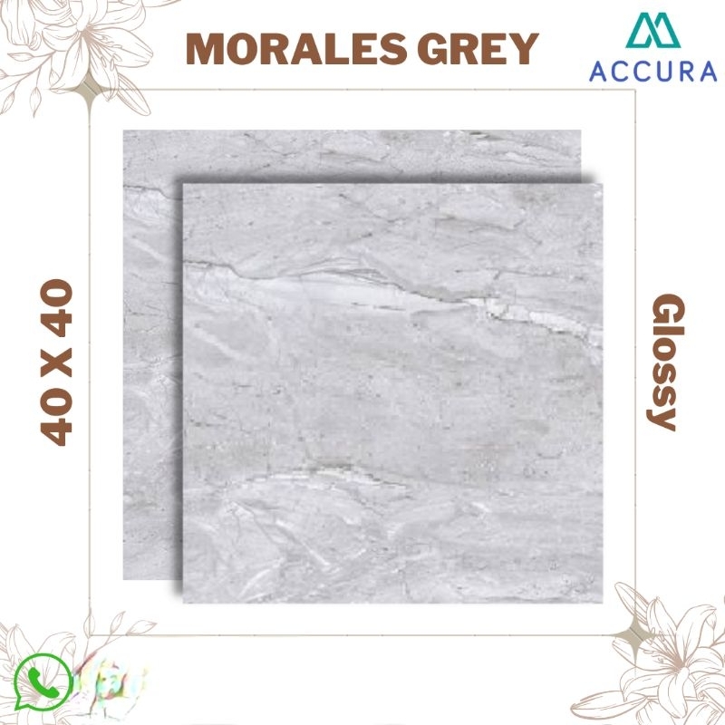 Keramik Lantai 40x40 Accura Morales | Keramik Lantai Glossy | keramik Dinding