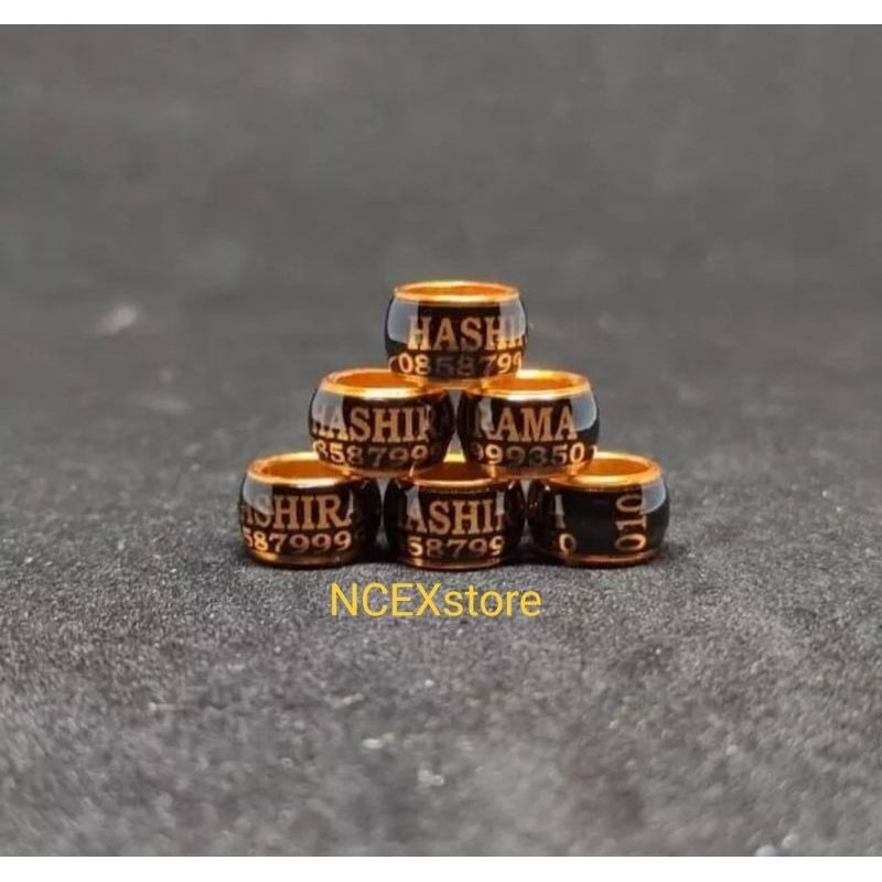 RING MERPATI REQUEST NAMA | RING MERPATI COSTUM NAMA