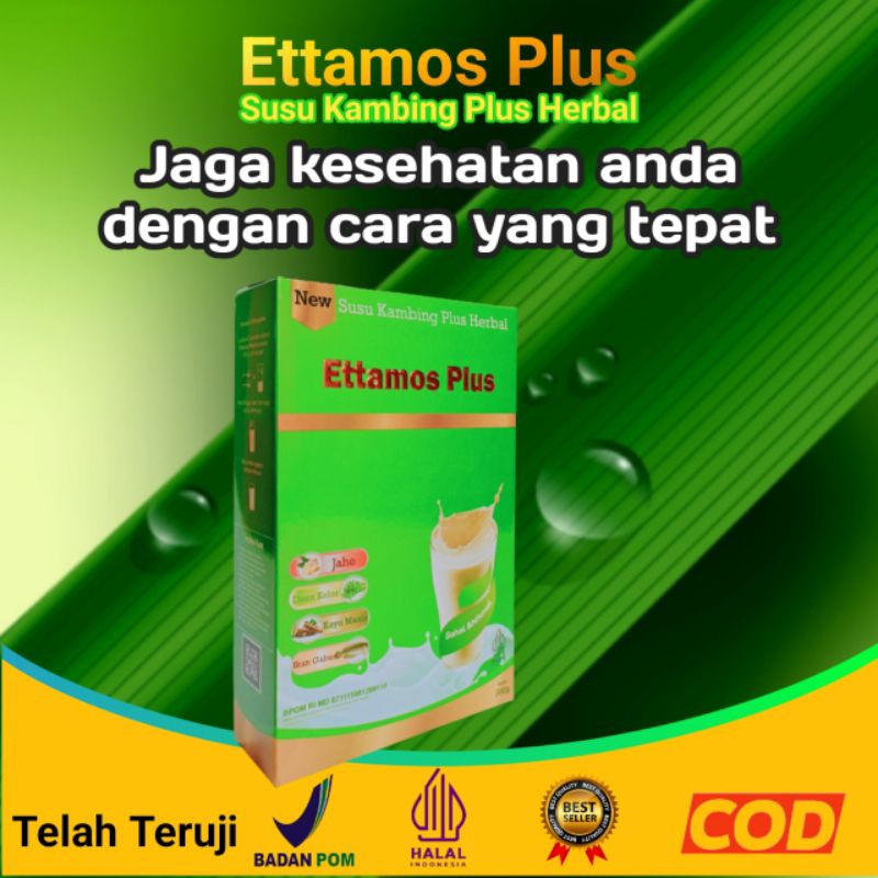 

SUSU KAMBING BUBUK ETTAMOS PLUS HERBAL ASLI ORIGINAL 200g PAKET 1 PCS