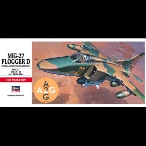 Model kit Hasegawa 1/72 MIG-27 Flogger D