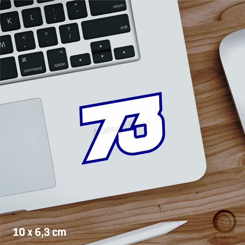 Sticker Stiker Cutting 73 Alex Marquez 10cm