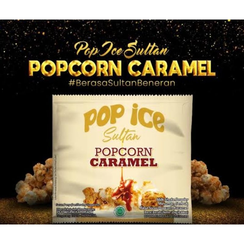 

1 rcg Pop Ice Sultan Caramel isi 10pcs