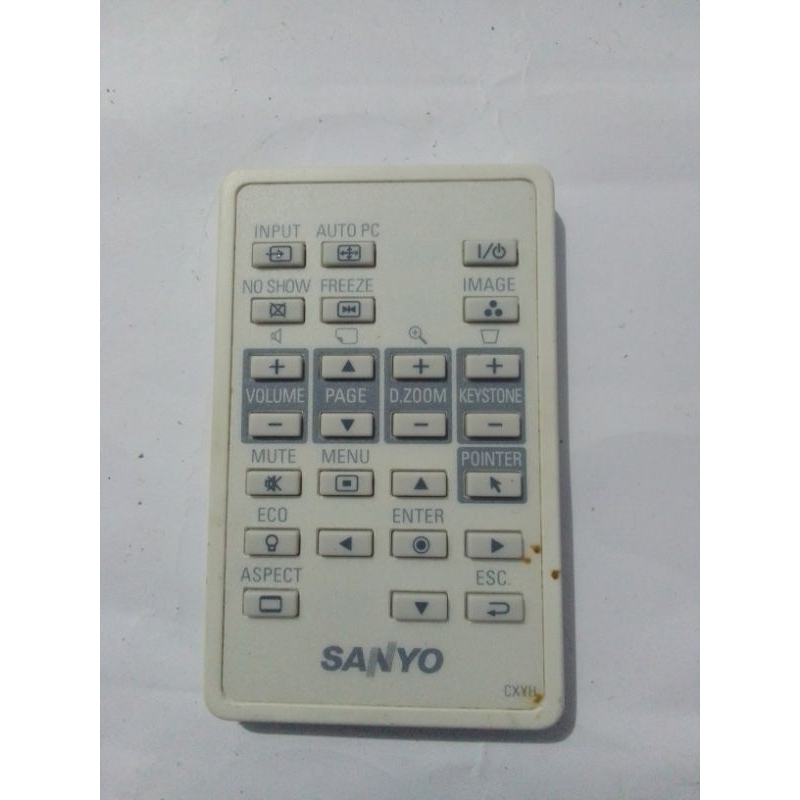 remote proyektor SANYO