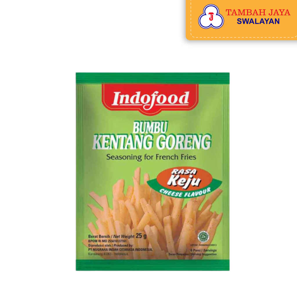 

Indofood Bumbu Kentang Goreng Keju 25gr