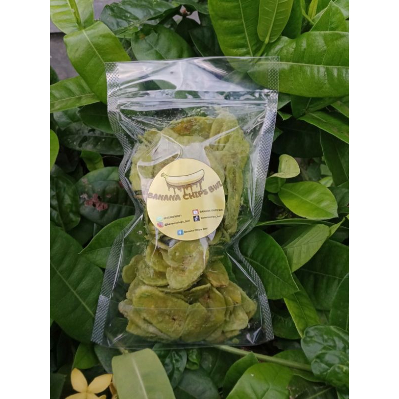 

*BANANA CHIPS BWI* VARIAN MATCHA 100GR FREE SUMPIT