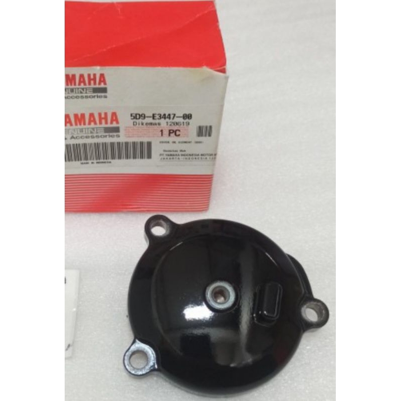 Cover Tutup Filter Oli Original Genuine Yamaha Vega ZR Vega rr / 5D9-E3447-00