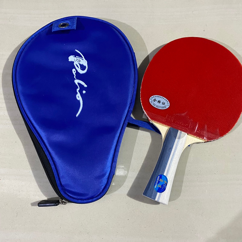 Bet Pingpong Tenis Meja PALIO HADOU 40+ 4 Carbon FL