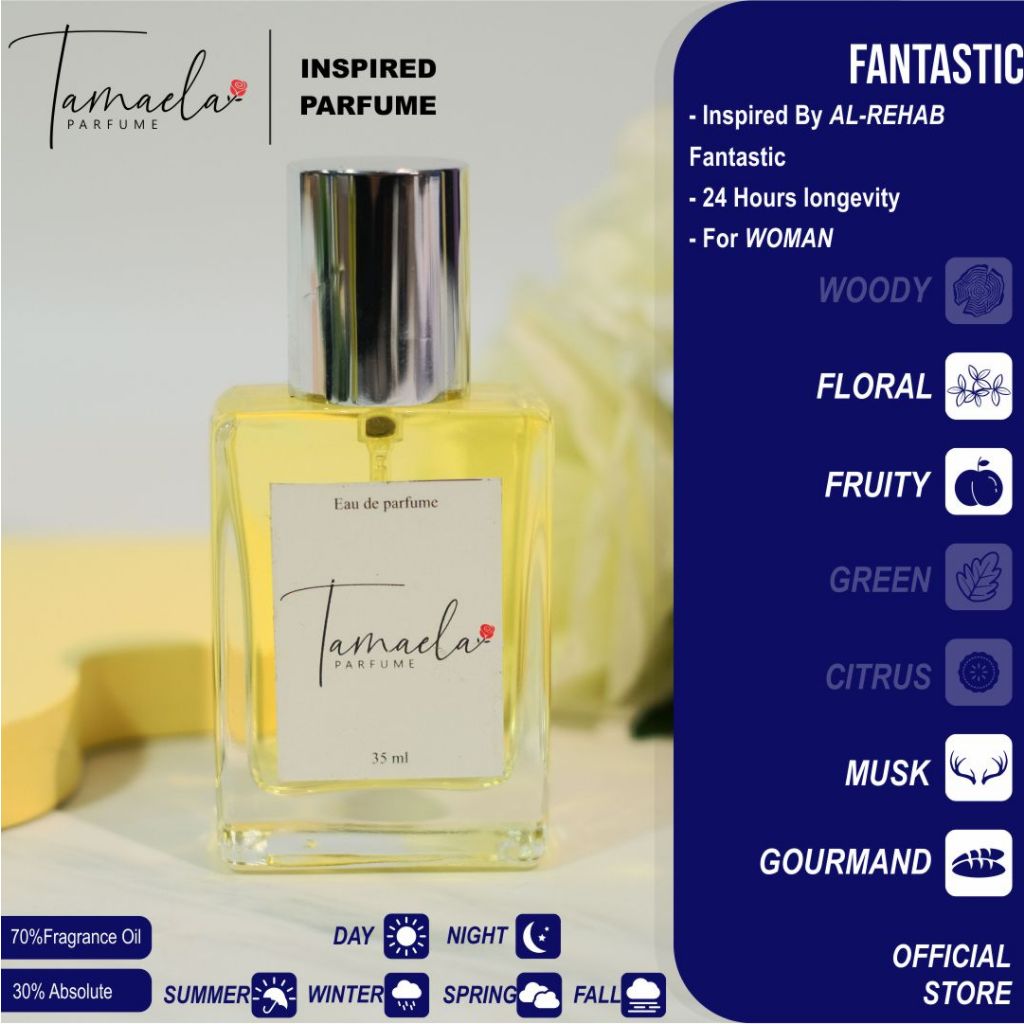 TAMAELA PARFUME-INSPIRED BY AL-REHAB FANTASTIC-PARFUME WANITA