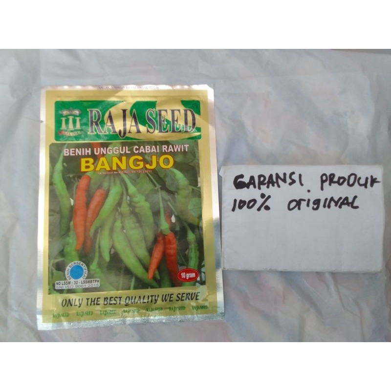 Benih Cabe Rawit unggul Meruduk bangjo 10 GRAM CAP RAJA SEED