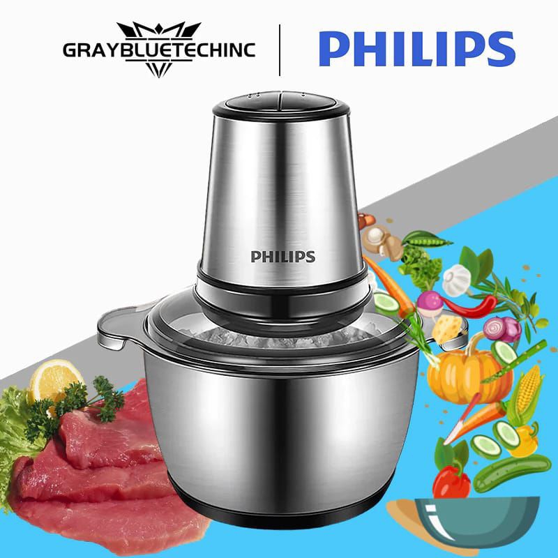 Philips penggiling Blender Chopper Penggiling Daging Listrik 400W Food