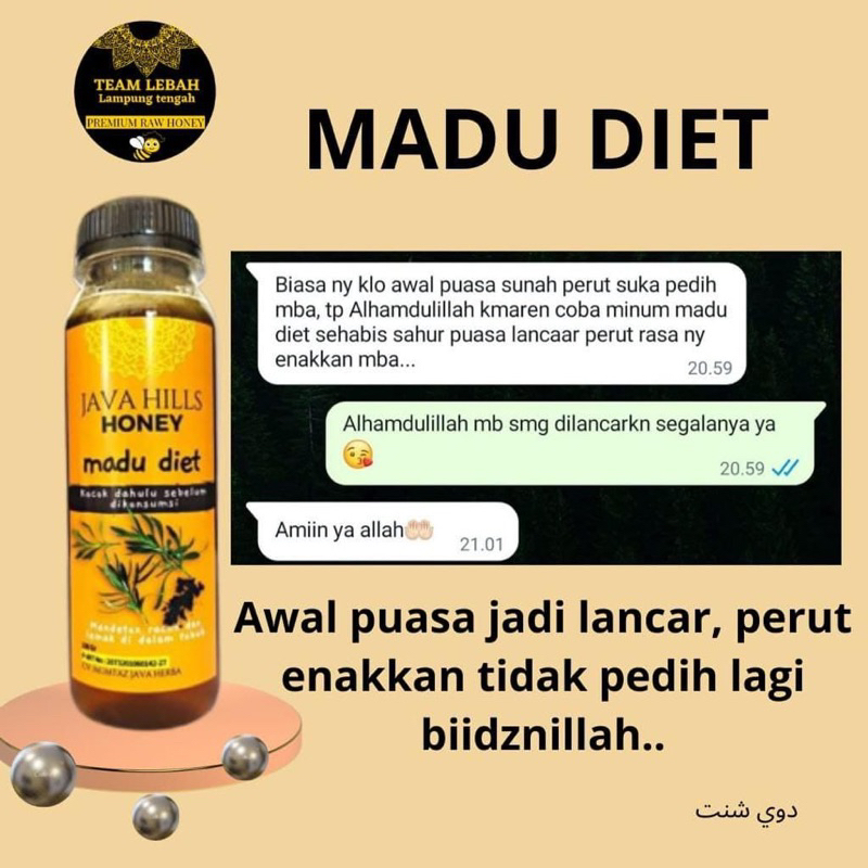 

Java Hills Honey premium - Madu diet