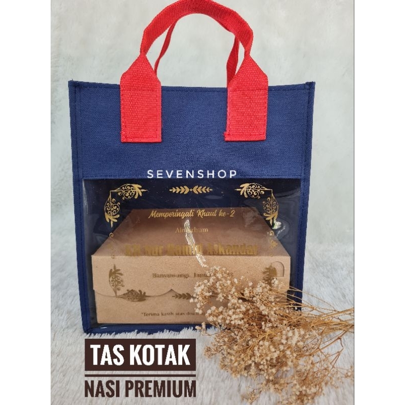 tas kotak nasi custom premium
