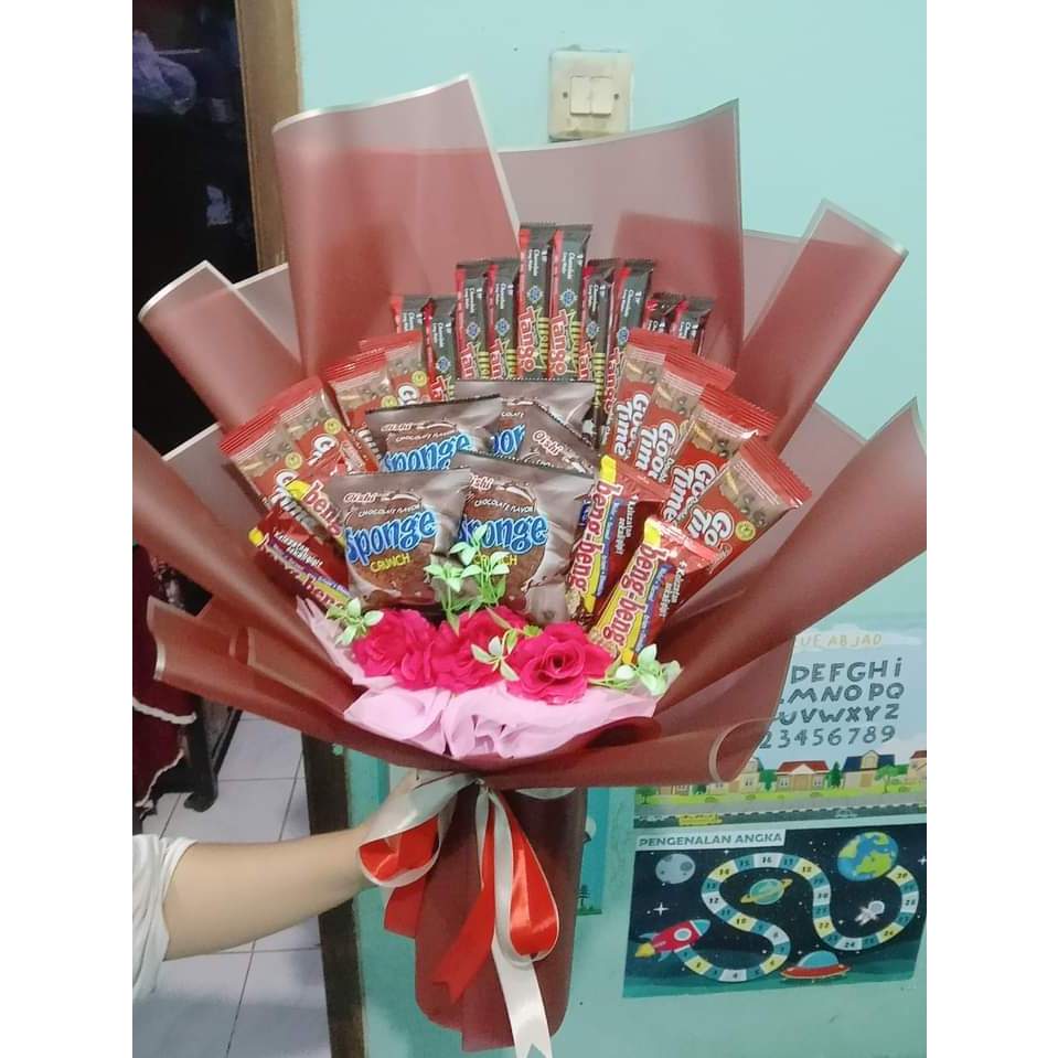 

buket snack,buket wisuda,buket makanan,buket snack murah,kado wisuda,hadiah wisuda,kado ulang tahun