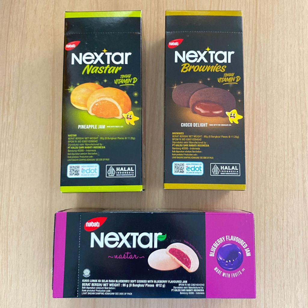 

Nabati Nextar Nastar dan Brownies All Varian