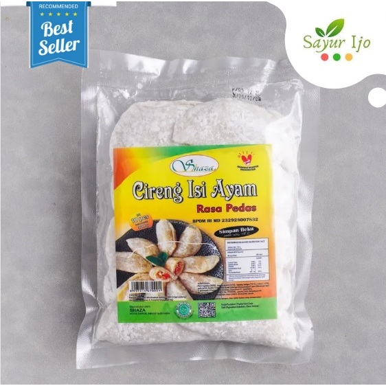 

Cireng Crispy Isi Ayam Shaza 300 Gram Fresh Frozen Cemilan Snack Instant Beku Daging Segar