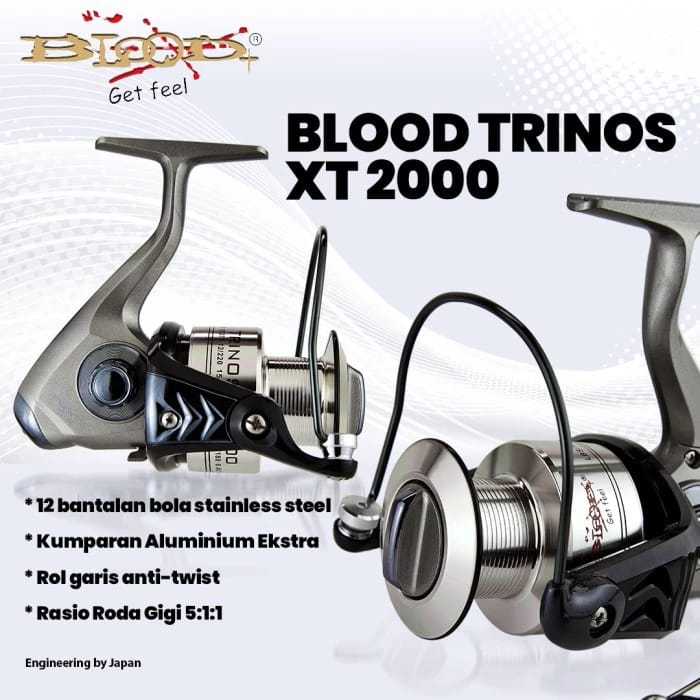 REEL BLOOD TRINOS XT 2000 REL PUTARAN JORAN