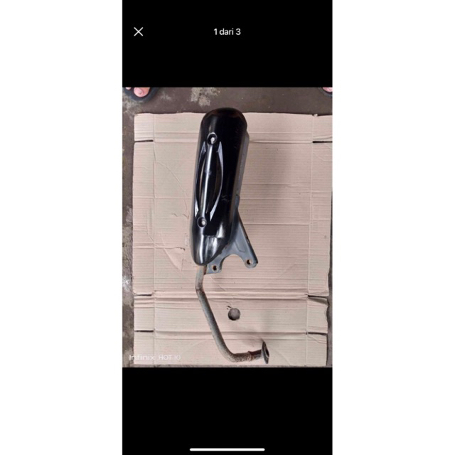 knalpot standar copotan scoopy karbu/scoopy lama