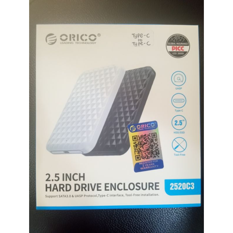Hard Drive Enclosure Type-c To Type-c 2'5inch.orico