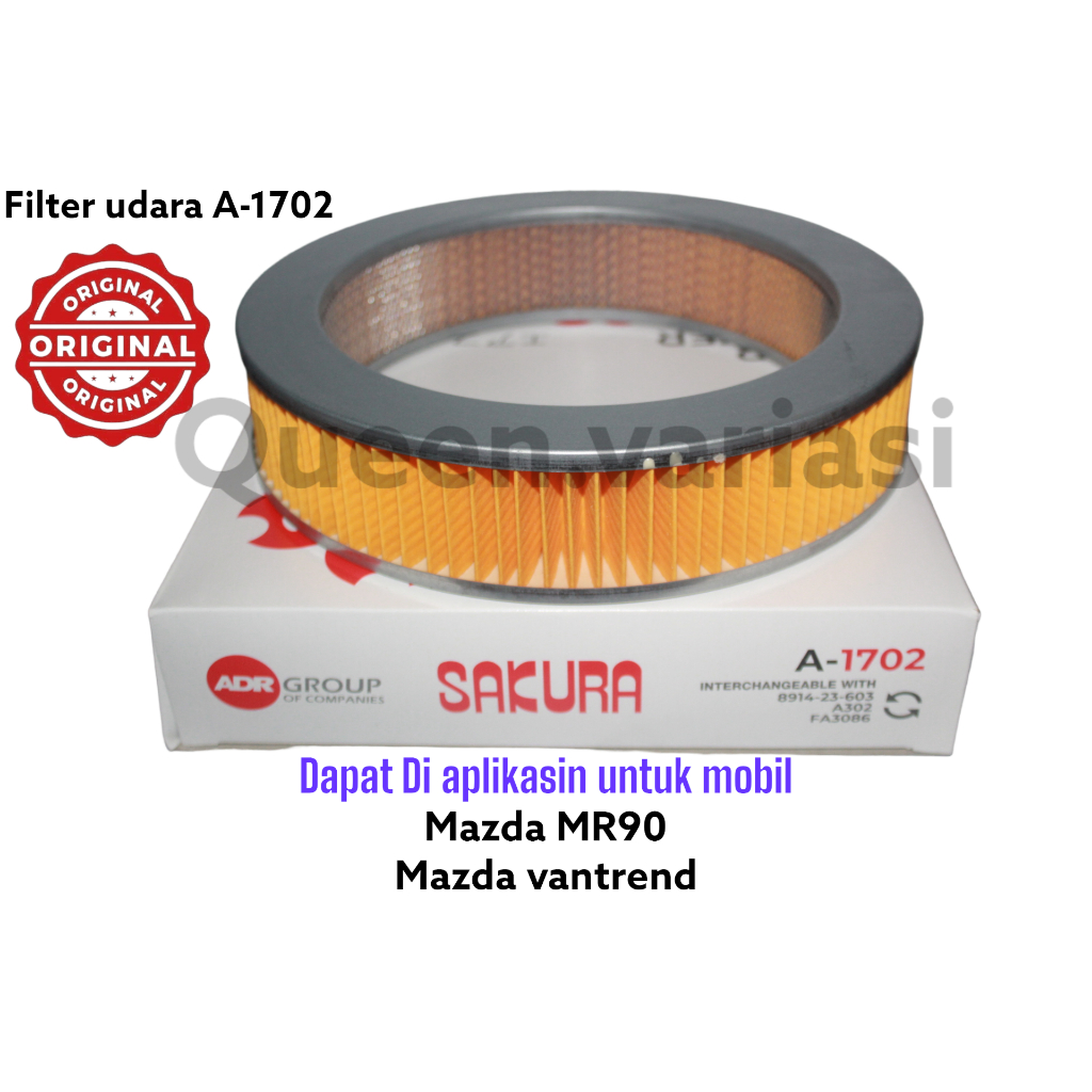 FILTER UDARA MAZDA MR90/MAZDA MR90 A-1702