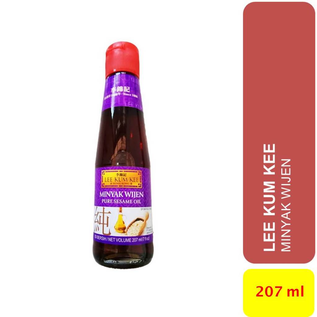 

Minyak Wijen Pure Sesame Oil kemasan Botol 207 ml merk LEE KUM KEE