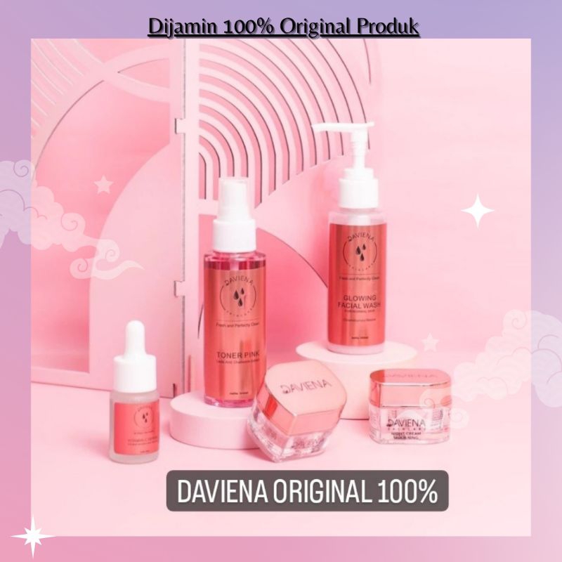 Daviena skincare Glowing Series / Paket Glowing daviena