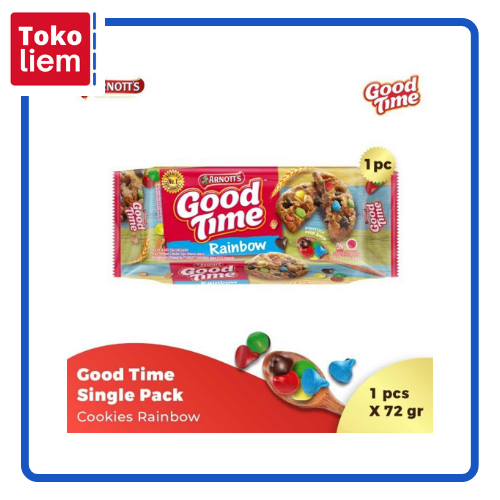 

Good Time Cookies Chocohips Rainbow 72G