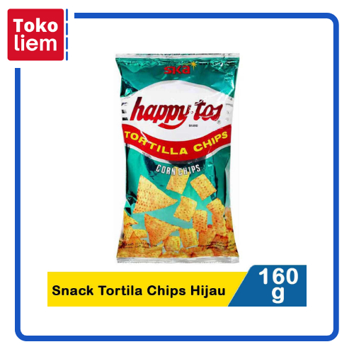 

Happytos Snack Tortila Chips Hijau 160G