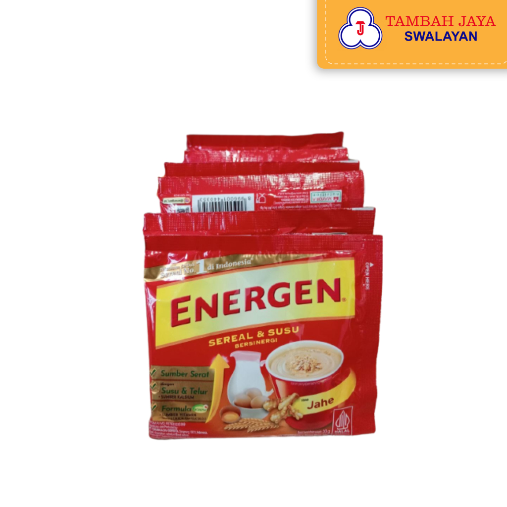 

Energen Sereal Jahe Renceng isi 10 Scht