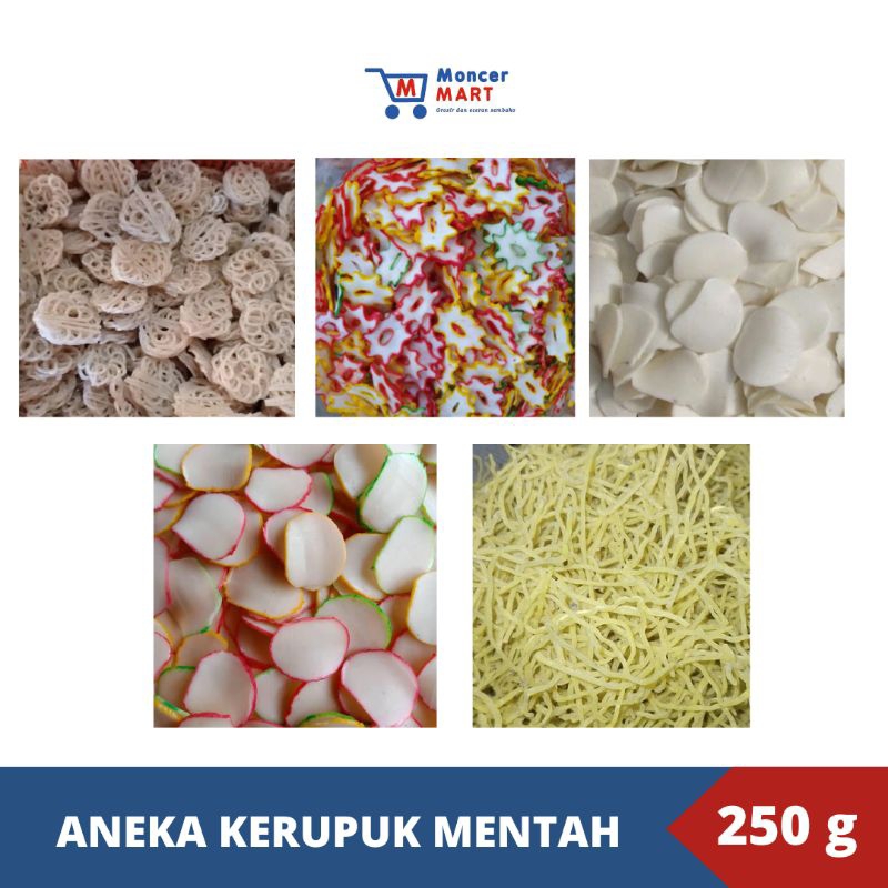 

Aneka Kerupuk 250 g | Kerupuk Seblak | Kerupuk Mentah