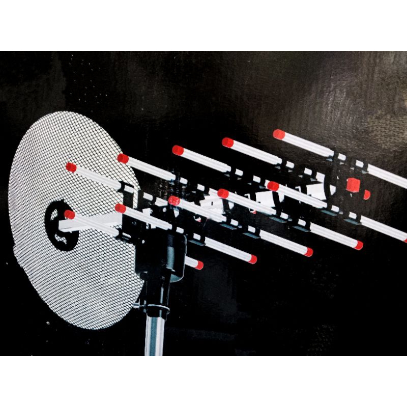 Push On Ultra Powerfull Antena Remote Digital PO-898 / Antena Digital Push On + Kabel 10m