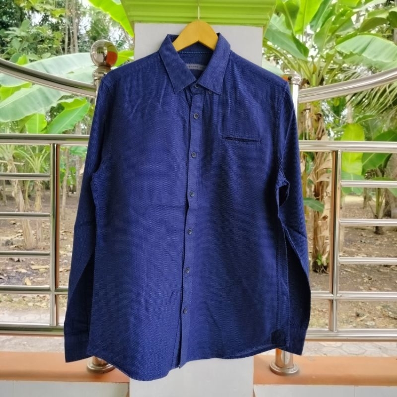 Kemeja / Lengan Panjang / Second / GIORDANO
