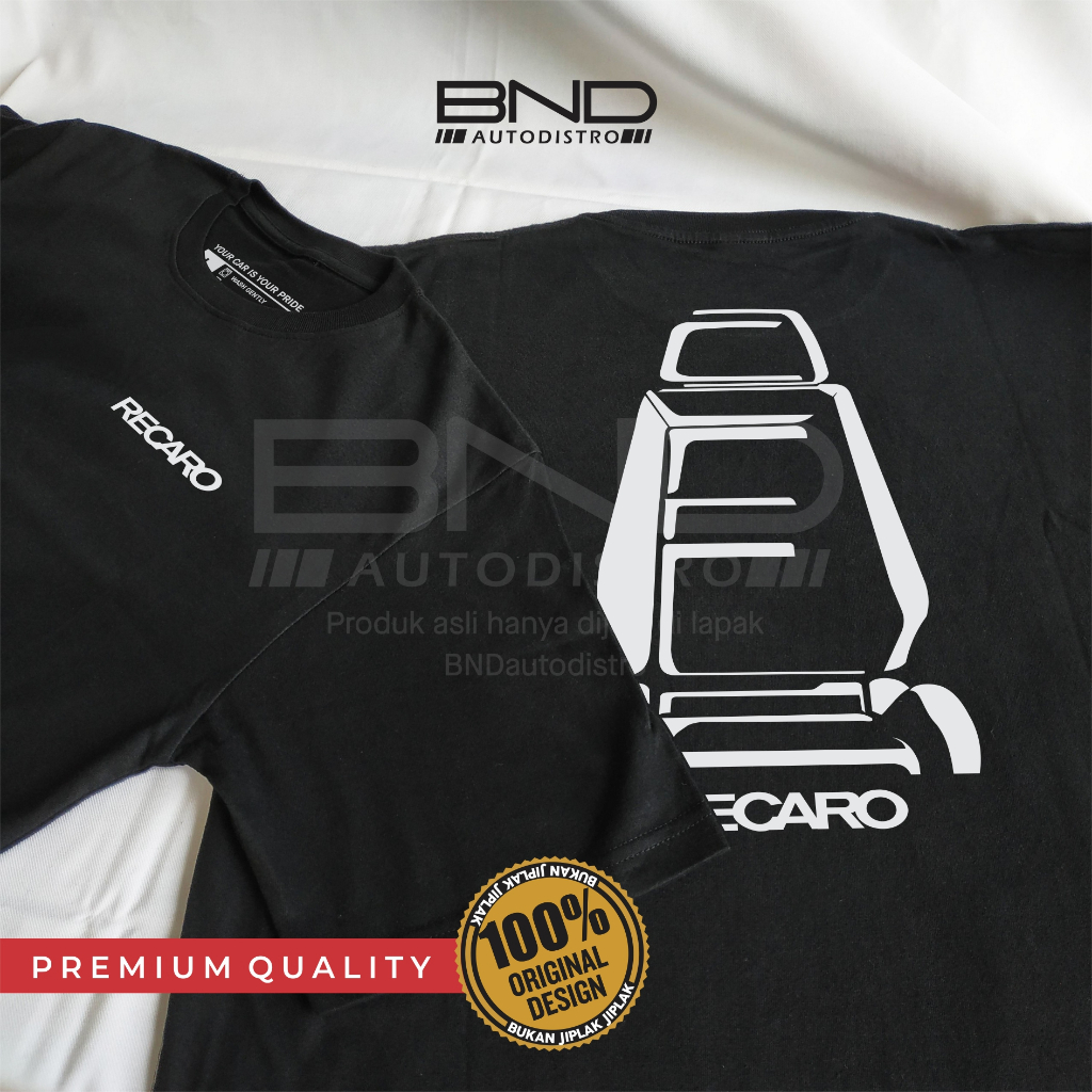 Kaos Jok Recaro LX REAR - T-Shirt Recaro Kaos Recaro