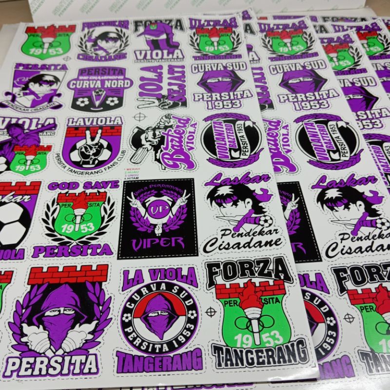 

Stiker Persita Tangerang 1 lembar 43×26cm / Stiker isi 20 pcs